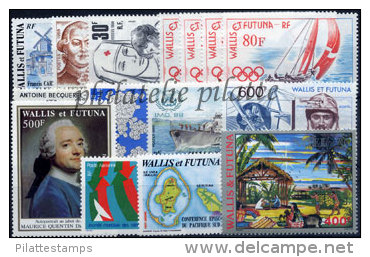 -Wallis & Futuna Année Complète 1988 - Annate Complete
