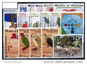 -Wallis & Futuna Année Complète 2001 - Komplette Jahrgänge