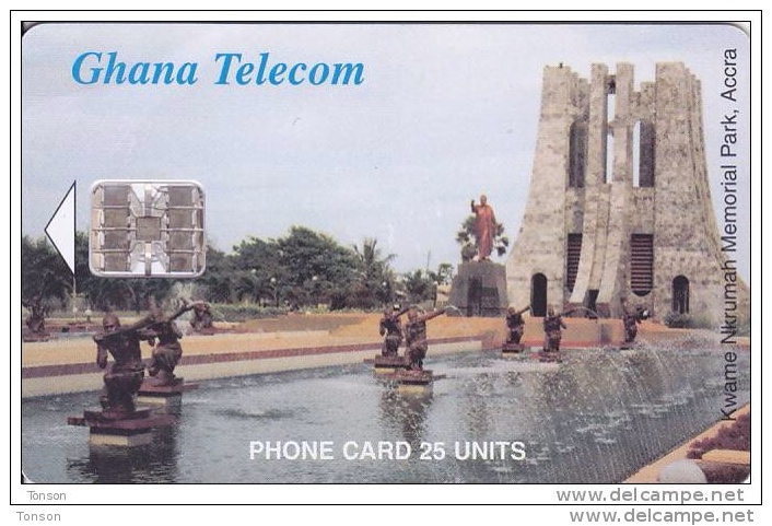 Ghana, GHA-C-13 /08.99, Memorial Park, Accra, 2 Scans. - Ghana
