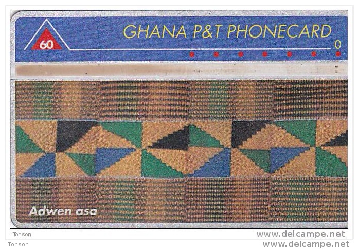 Ghana, GHA-O-2f, Adwen Asa, 506C, 2 Scans. - Ghana