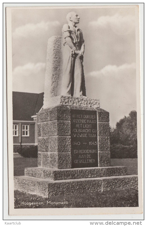 Hoogeveen -  Monument     - Nederland/Holland - Hoogeveen