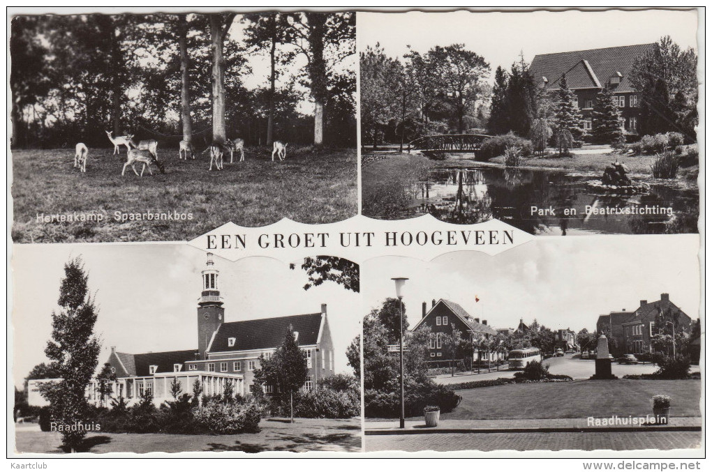Een Groet Uit Hoogeveen   - Multiview - Nederland/Holland - Hoogeveen
