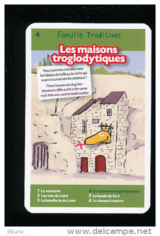 Humour - Les Maisons Troglodytiques / Tuffeau  // IM 135/10 - Autres & Non Classés