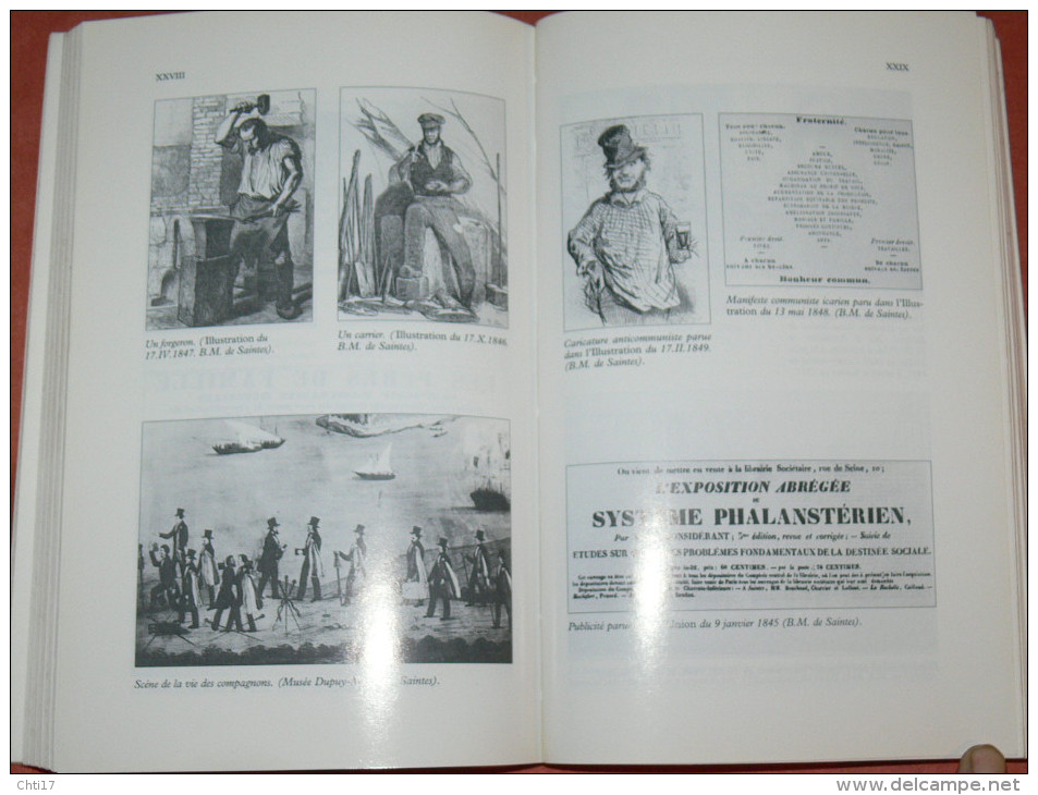 SAINTES DOUAIRIERE 1830 A 1848  REVOLUTIONS ET MONARCHIE DE JUILLET  EDITIONS LE CROIT VIF  VALEUR 22.50 EUROS