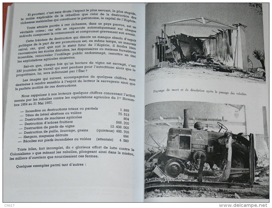 MILITARIA GUERRE D ALGERIE ASPECTS VERITABLES DE LA REBELLION ALGERIENNE / ALGERIE MEDICALE EDIT DUALPHA VALEUR 26 E