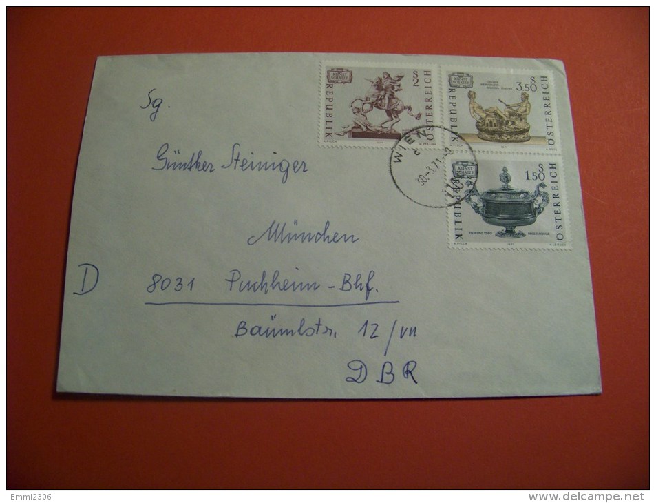 Österreich  1971  Mi. 1355 - 1357     / Stempel  1971   ( 15 ) - Autres & Non Classés