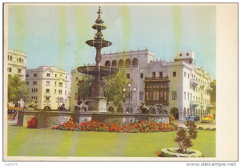 Amérique - Pérou - Peru - Fuente En La Plaza De Armas - Pérou