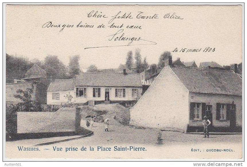 17399g ENTREE Du VILLAGE - Wasmes - 1903 - Colfontaine