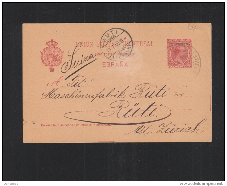 Tarjeta 1900 Barcelona - 1850-1931