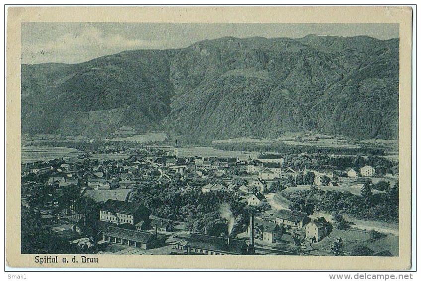 AK KÄRNTEN Spittal An Der Drau OLD POSTCARD 1911 - Spittal An Der Drau