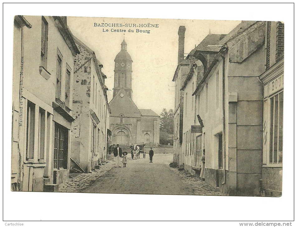 BAZOCHES SUR HOENE-Le Centre Du Bourg - Bazoches Sur Hoene