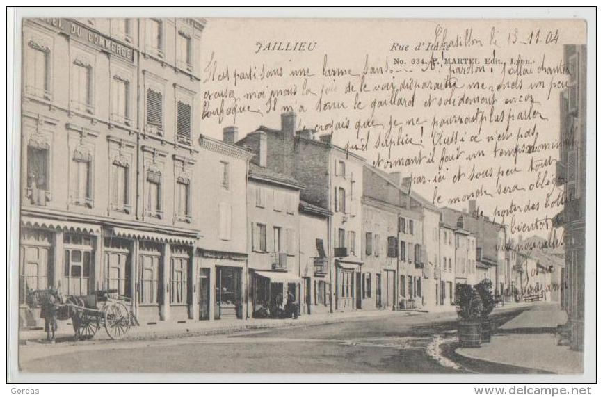 France - Jallieu - Rue D'Italie - Jallieu