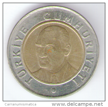 TURCHIA 1 NEW LIRA 2005 BIMETALLICA - Turkey