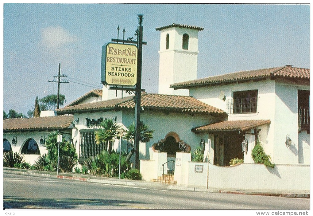 Espana Restaurant  Santa Barbara.  California   B-2948 - Santa Barbara