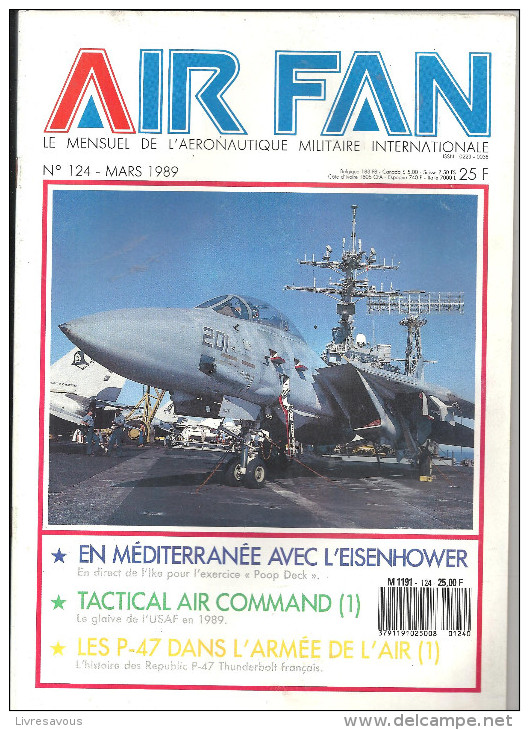 Aviation AIR FAN N°124 De Mars 1989 Le Mensuel De L´aéronautique Militaire Internationale - Aviation