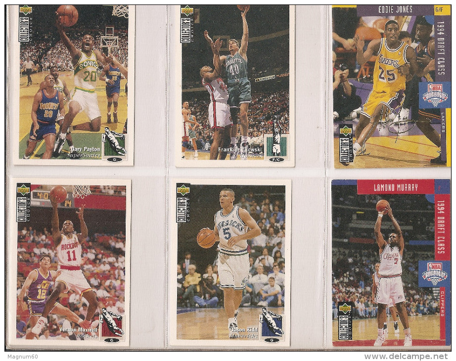 LOT DE 38 CARTES BASKETBALL - Otros & Sin Clasificación