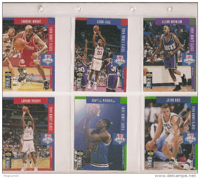 LOT DE 18 CARTES BASKETBALL - Andere & Zonder Classificatie