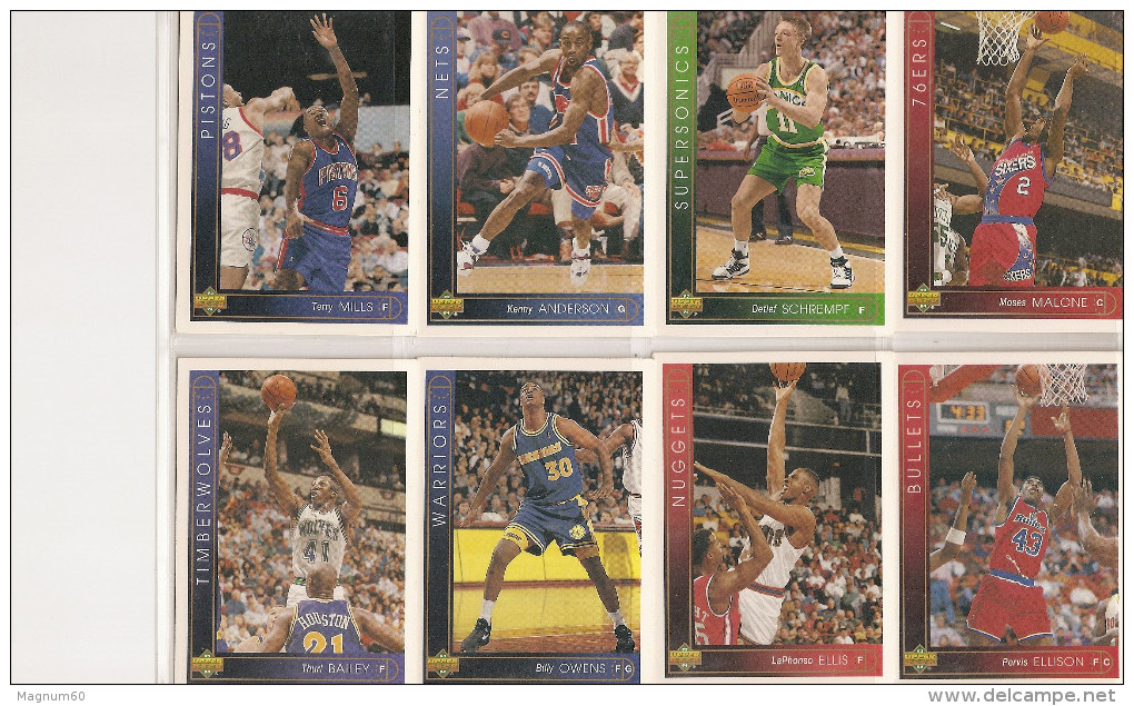 LOT DE 31 CARTES BASKETBALL - Otros & Sin Clasificación