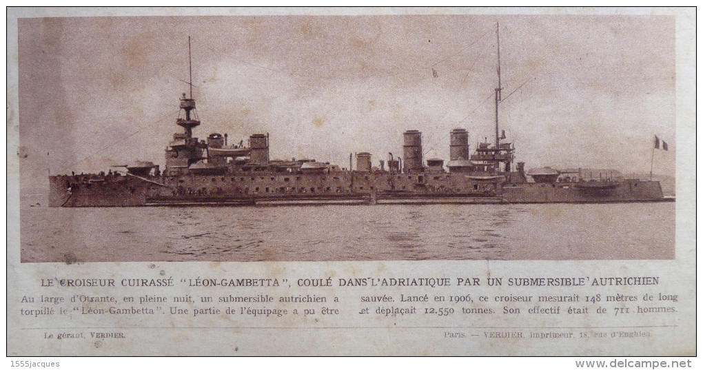 LE MIROIR N° 76 / 09-05-1915 GOURAUD VAUQUOIS POINCARÉ DRAGON YPRES CANON DE 75 TRENTIN CUIRASSÉV DARDANELLES CARPATHES