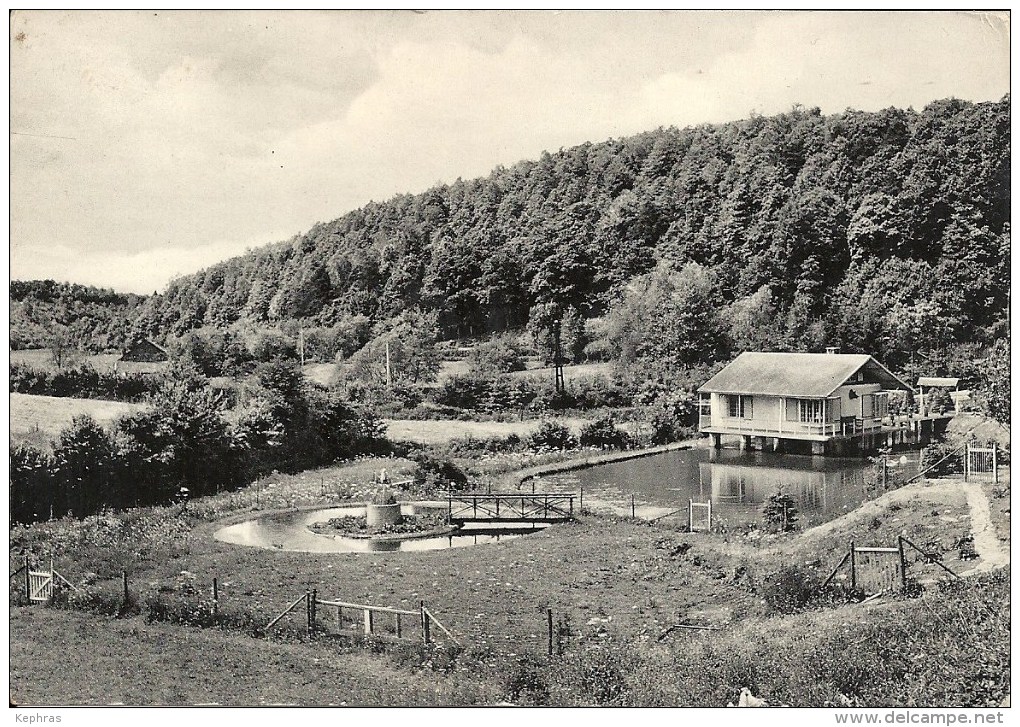 MALACORD - FERRIERES : La Villa Sur L'Etang - Cachet De La Poste 1961 - Ferrieres