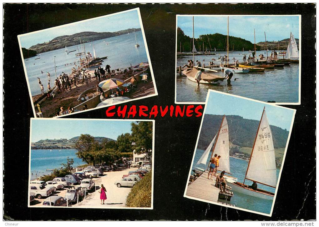 CHARAVINE LES BAINS CARTE MULTIVUES - Charavines