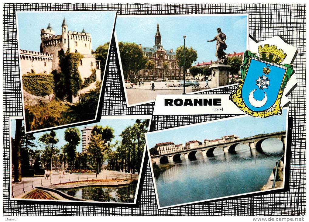 ROANNE CARTE MULTIVUES - Roanne