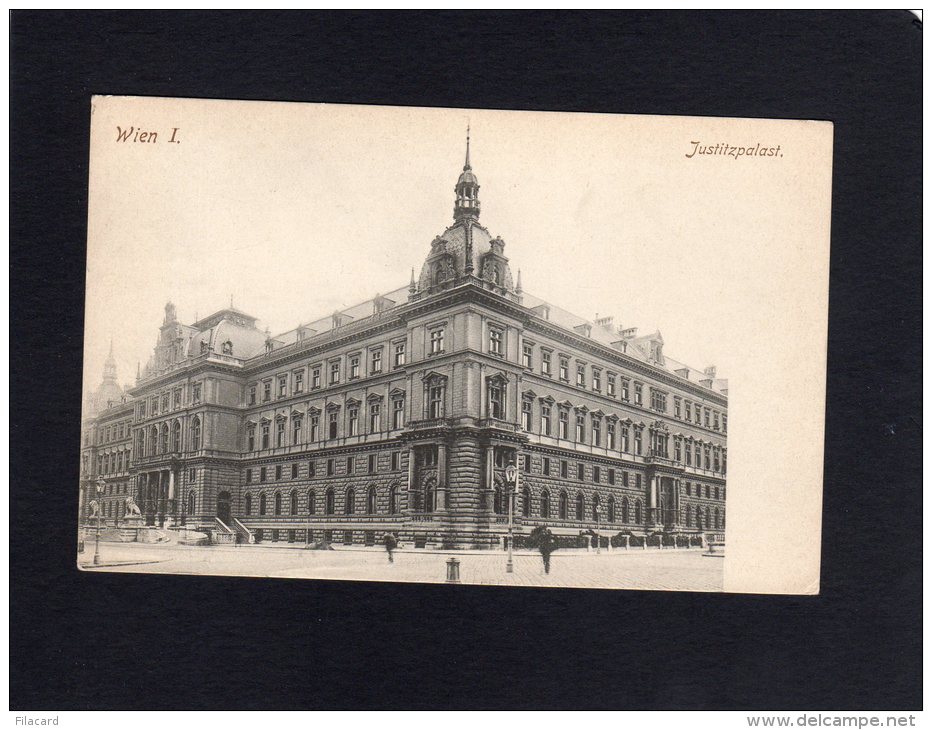 45542     Austria,  Wien I.,  Justitzpalast.,  NV - Schloss Schönbrunn