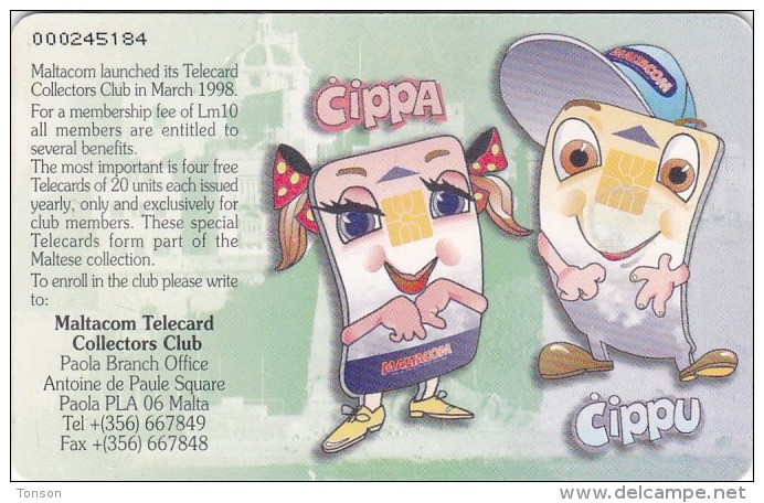 Malta, 067, Cippu & Cippa 1, 2 Scans. - Malte