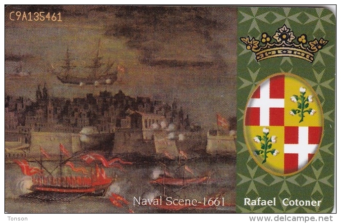 Malta, 127, Maltese Grand Masters, Rafael Cotoner, 2 Scans. - Malta