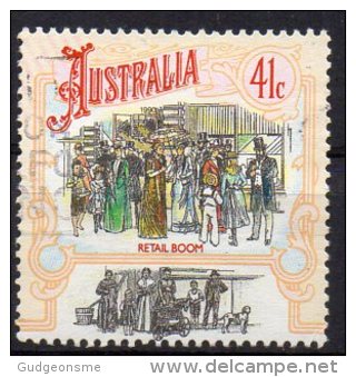 AUSTRALIA 1990 Boomtime 43c Used Retail - Usados