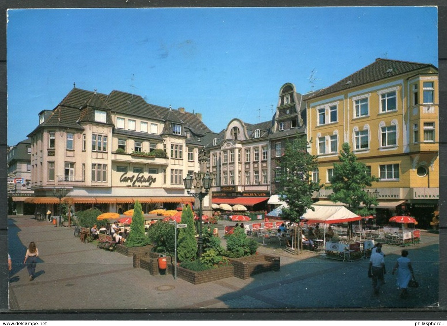Moers / Altmarkt - Gel. 1991 - Krapohl-Verlag, Grevenbroich - Mörs