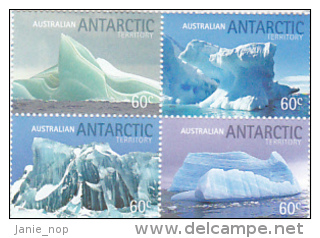 Australian Antarctic Territory  2011 Landscapes Icebergs Set MNH - Other & Unclassified