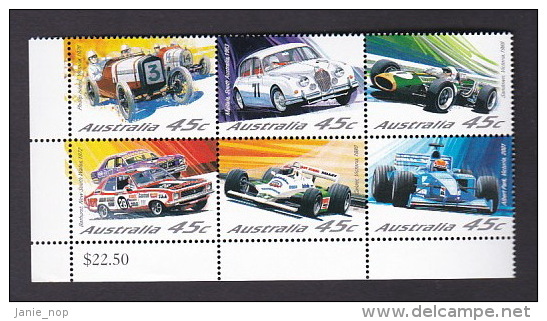 Australia 2002 Motor Racing Set MNH - Motorbikes