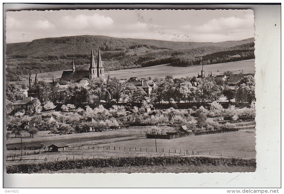 3408 DUDERSTADT, Eichsfeld, Ortsansicht, 1958 - Duderstadt