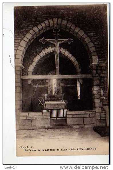 Interieur De La Chapelle De St Romain De Roche Pratz - La Ravoire