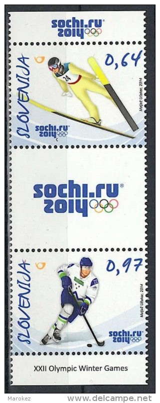 SLOVENIA 2014 Sport - Sochi Winter Olympic Games Pair **MNH - Winter 2014: Sochi