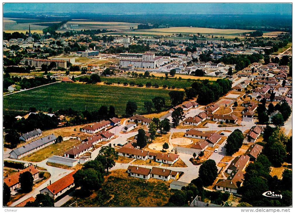 MOURMELON LE GRAND VUE AERIENNE CITE DES CADRES - Mourmelon Le Grand