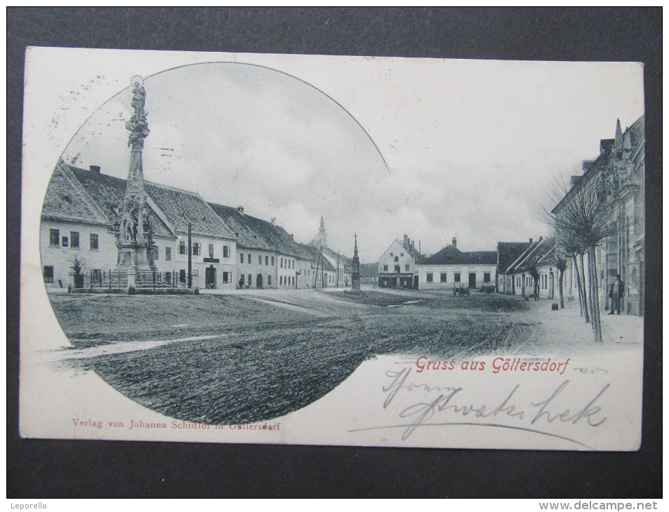 AK GÖLLERSDORF B. HOLLABRUNN 1903 //  D*10702 - Hollabrunn