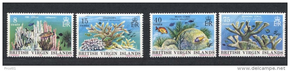 Iles Vierges Britanniques, Yvert 331/334, Scott 333/336, MNH - Britse Maagdeneilanden