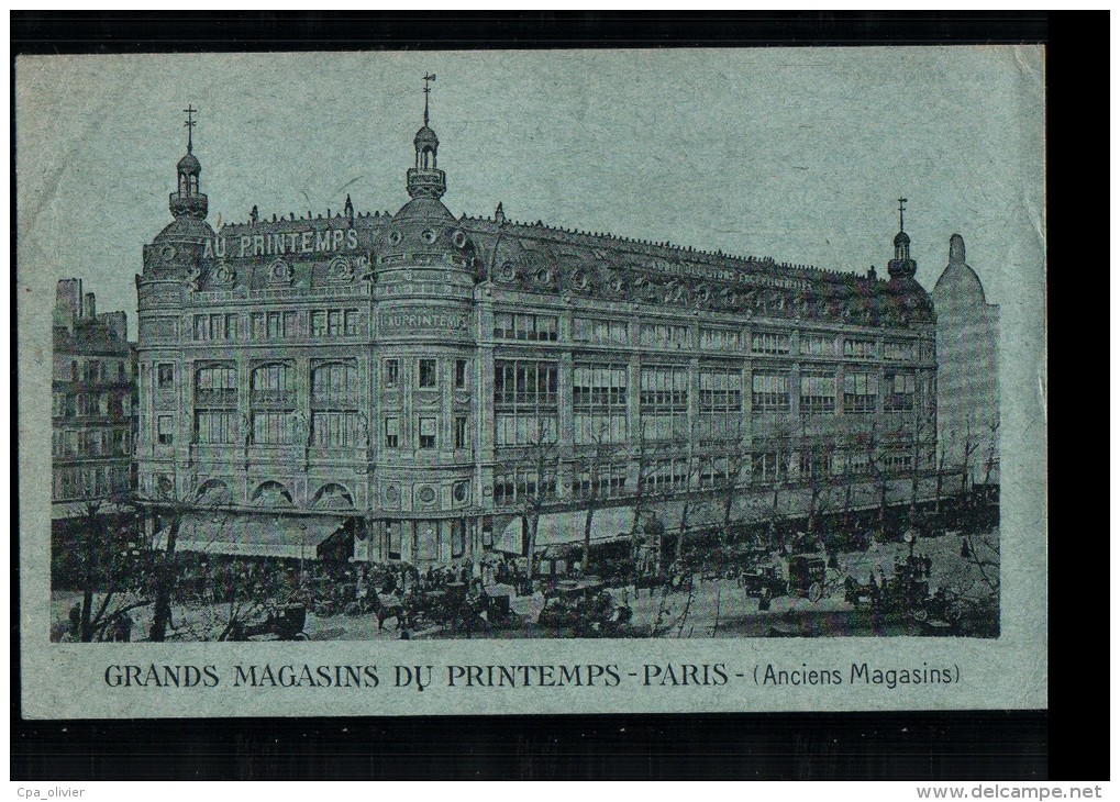 75 PARIS IX Grands Magasins Du Printemps, Anciens Magasins, Ed ? , 1928 - Arrondissement: 09