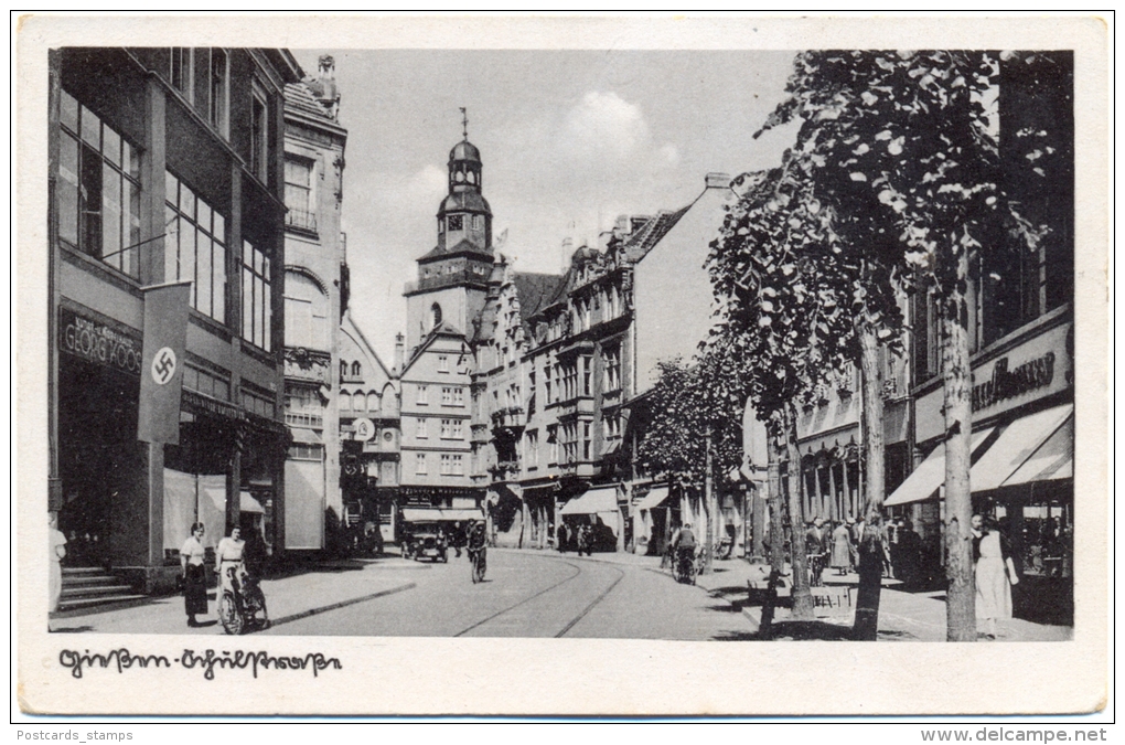 Giessen, Schulstrasse, Feldpost 1941 - Giessen