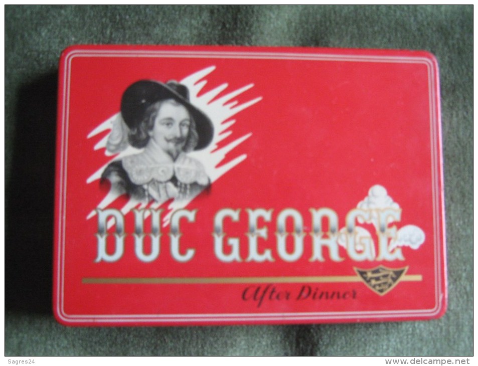 Cigars Tin Box Duc George After Dinner-Sigarenfabrieken N.V.Zeelst-Holland - Boites à Tabac Vides