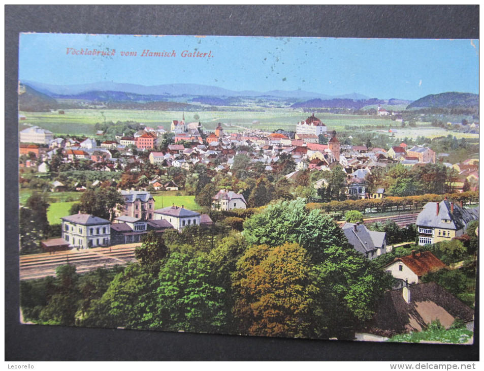 AK VÖCKLABRUCK Bahnhof 1915  //  D*10827 - Vöcklabruck