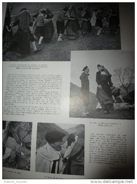 1941 Retour à la ferme ,en Touraine, de l'éléphant du cirque AMAR ; En Afrique noire; LUCHON Bibo ço qu'ey plan det païs