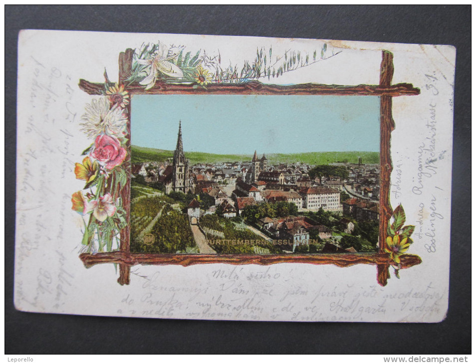 AK ESSLINGEN Litho 1900  //  D*10861 - Esslingen