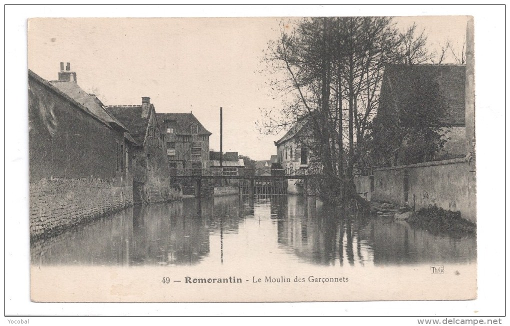 CP, 41, ROMORANTIN, Le Moulin Des Garçonnets, Vierge - Romorantin