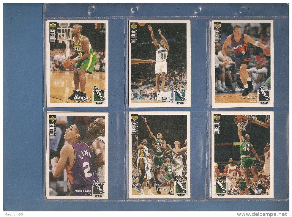 LOT DE 12 CARTES BASKETBALL   Série G/F - Otros & Sin Clasificación