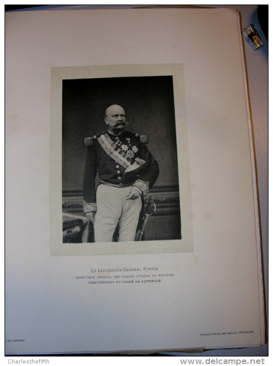 1905 volume FETES INDEPENDANCE NATIONALE CONCOURS DE TIR - GARDE CIVIQUE - ARMEE - UNION DES SOC. DE TIR