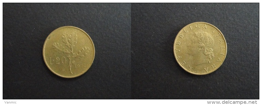 1972 - 20 LIRE ITALIE - ITALY - 20 Liras