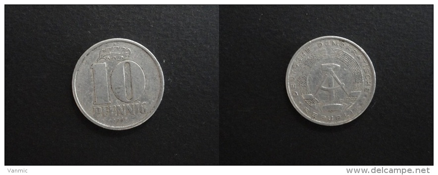 1965 - 10 PFENNIG ALLEMAGNE RDA - GERMANY - 10 Pfennig